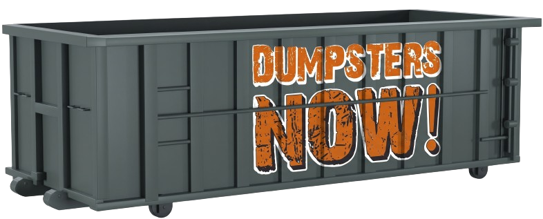 15 Yard Red Dumpster