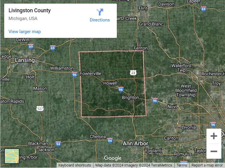 Livingston County Map