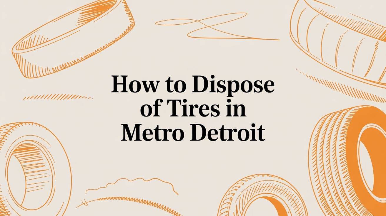 Tire disposal guide, Metro Detroit.