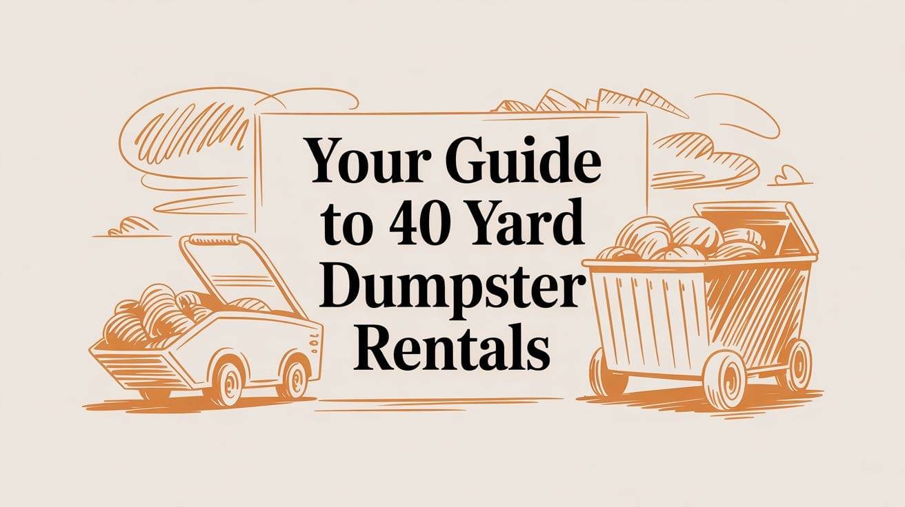 Guide to 40 Yard Dumpster Rental Options.